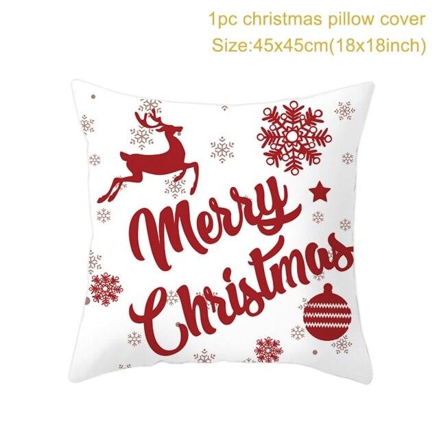 Christmas Pillowcase Decor For Home