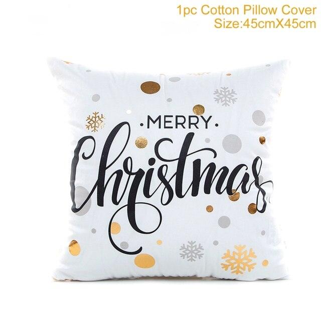 Christmas Pillowcase Decor For Home