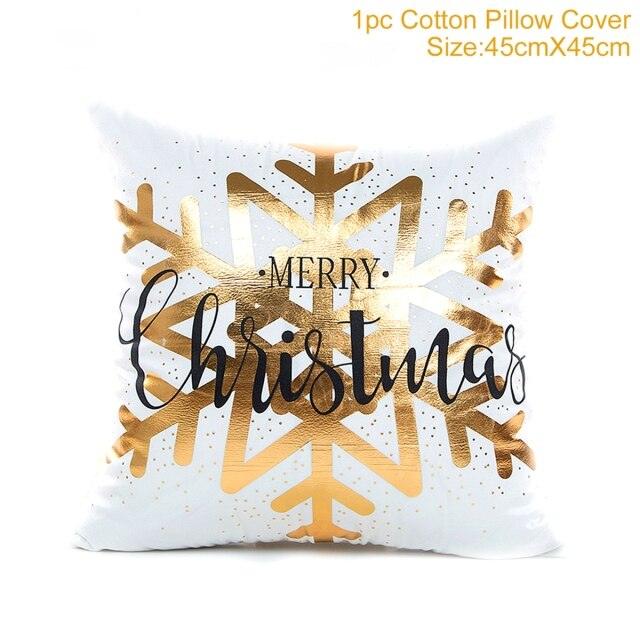 Christmas Pillowcase Decor For Home