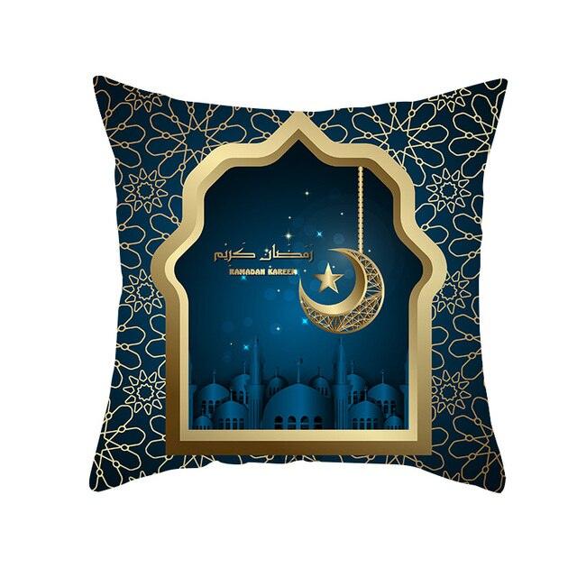 Blue Moon Pillow Decorations For Family Pillow Cover Cotton Sofa Cushion Cover Decoration Decor For Home Charming Decorative Pillows