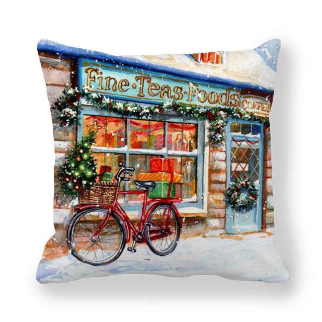 Vintage Santa Christmas Pillow Covers