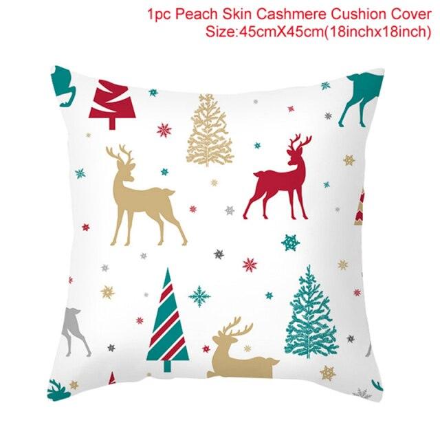 Merry Christmas Decorative Pillow Covers