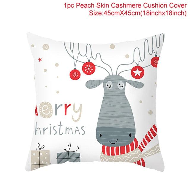 Merry Christmas Decorative Pillow Covers