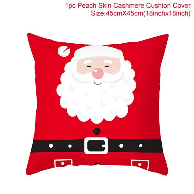 Merry Christmas Decorative Pillow Covers