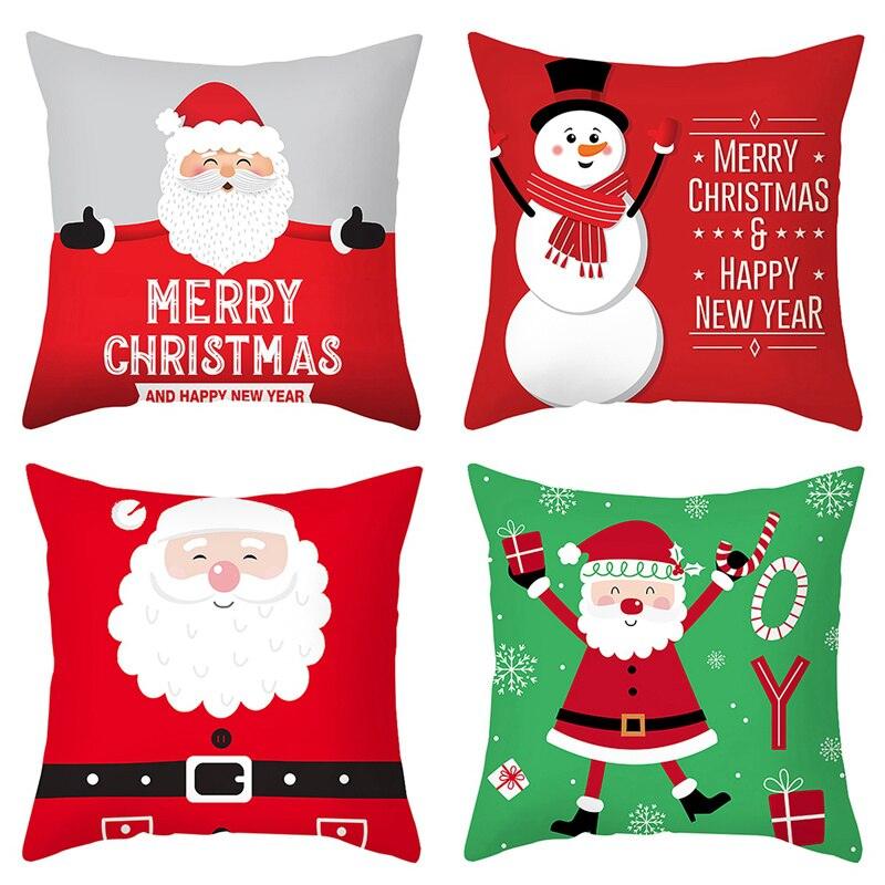 Merry Christmas Decorative Pillow Covers