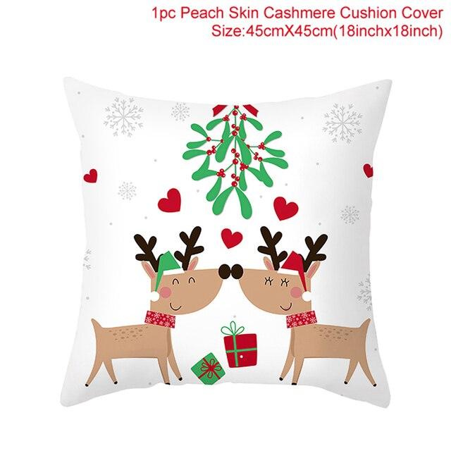 Merry Christmas Decorative Pillow Covers