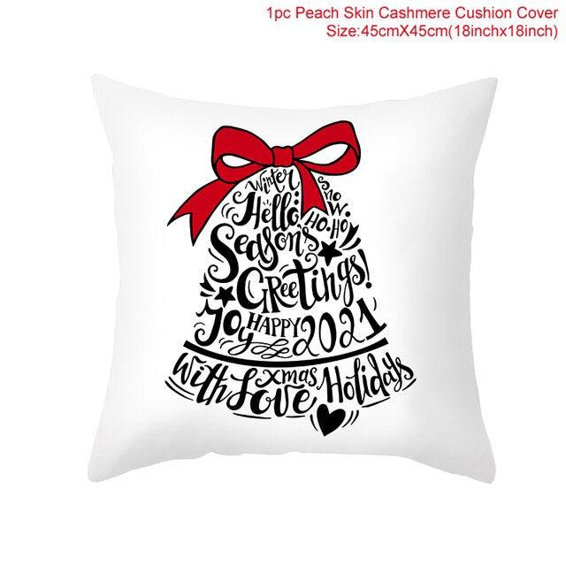 Merry Christmas Decorative Pillow Covers
