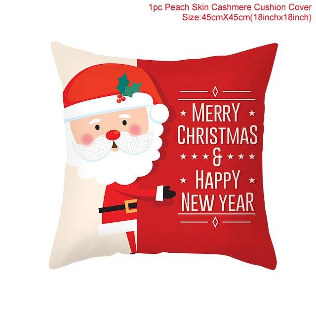 Merry Christmas Decorative Pillow Covers