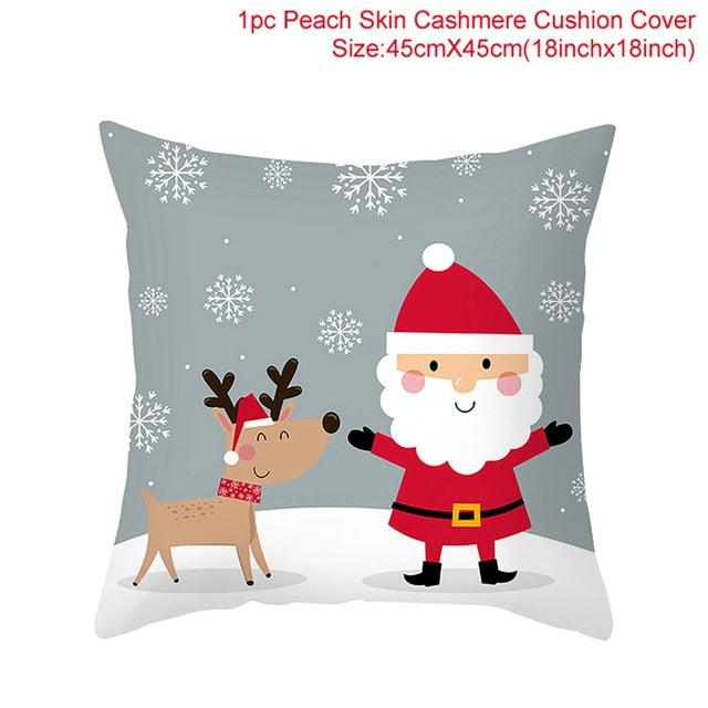 Merry Christmas Decorative Pillow Covers