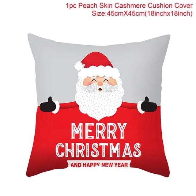 Merry Christmas Decorative Pillow Covers