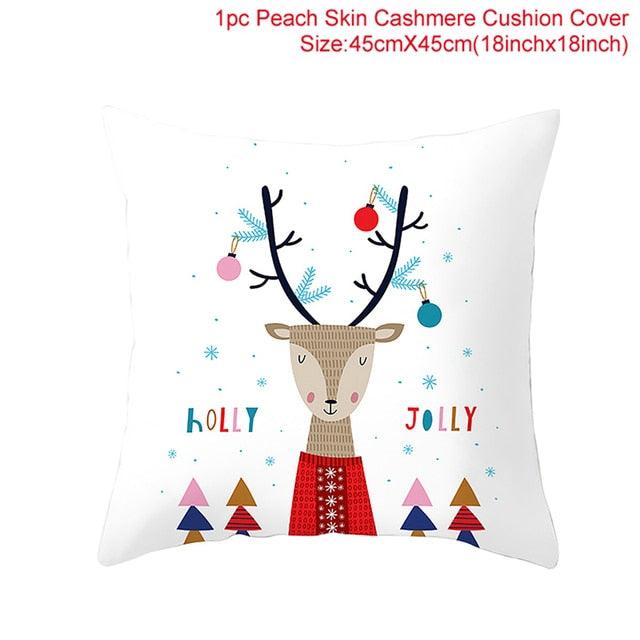Merry Christmas Decorative Pillow Covers