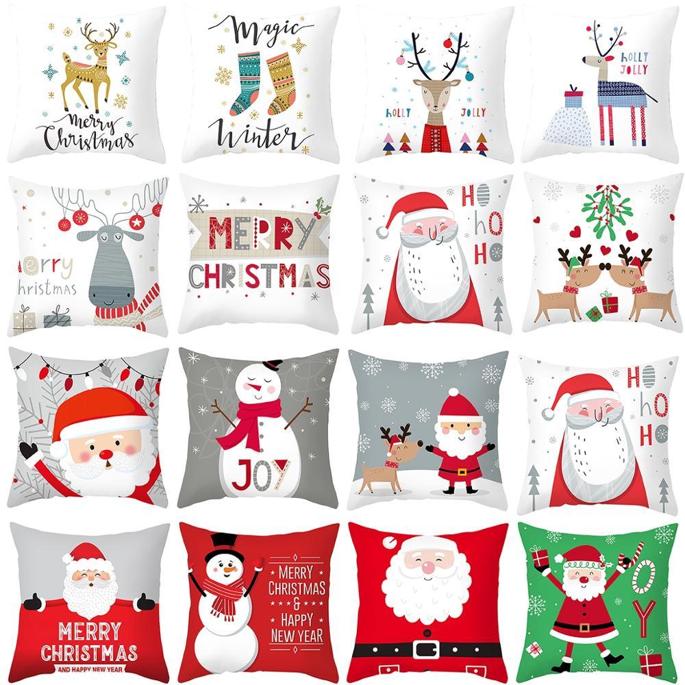 Merry Christmas cushion covers