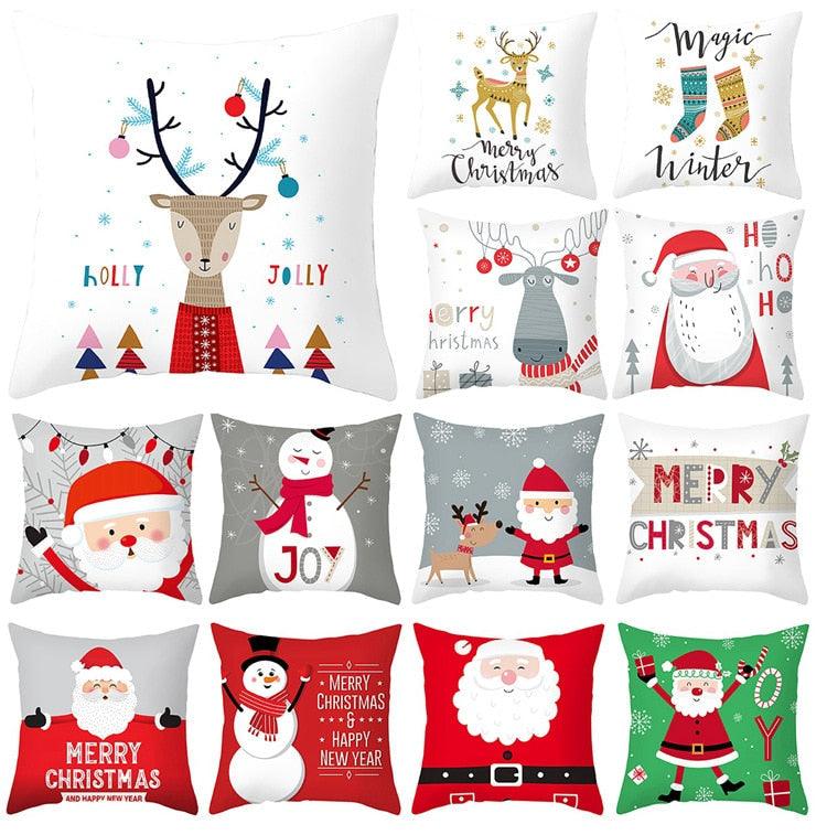 Merry Christmas cushion covers