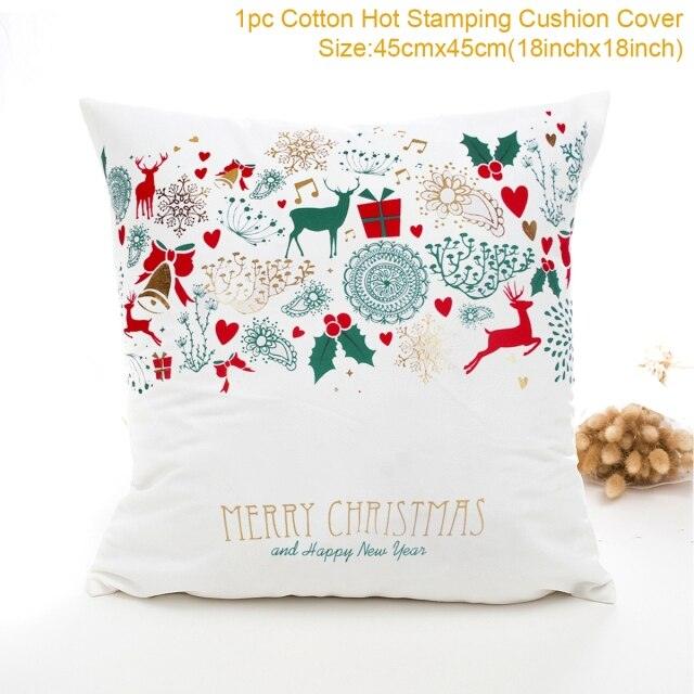 Christmas Pillowcase Decor For Home