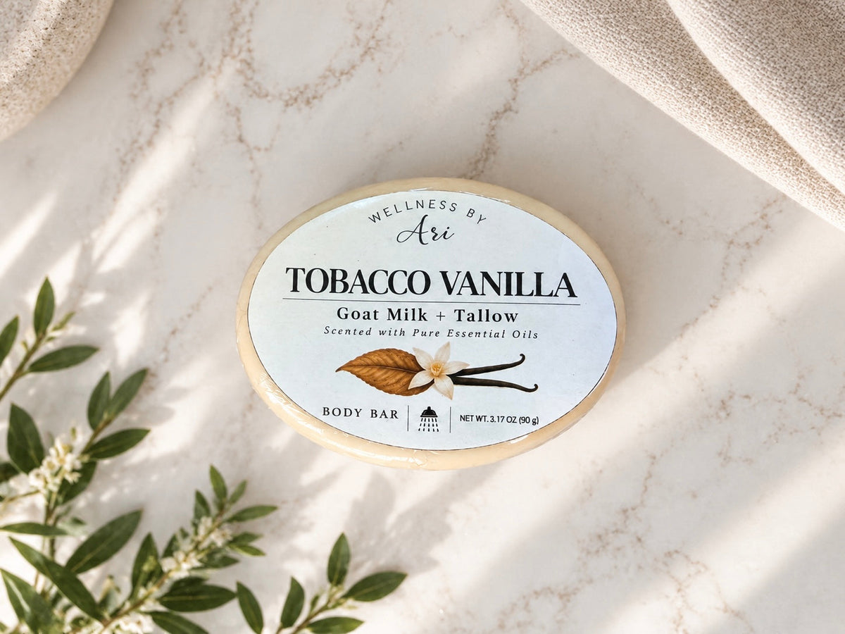 Goat Milk + Grass-Fed Tallow Body Bar | Essential Oil Soap