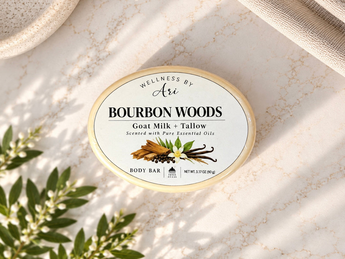 Goat Milk + Grass-Fed Tallow Body Bar | Essential Oil Soap