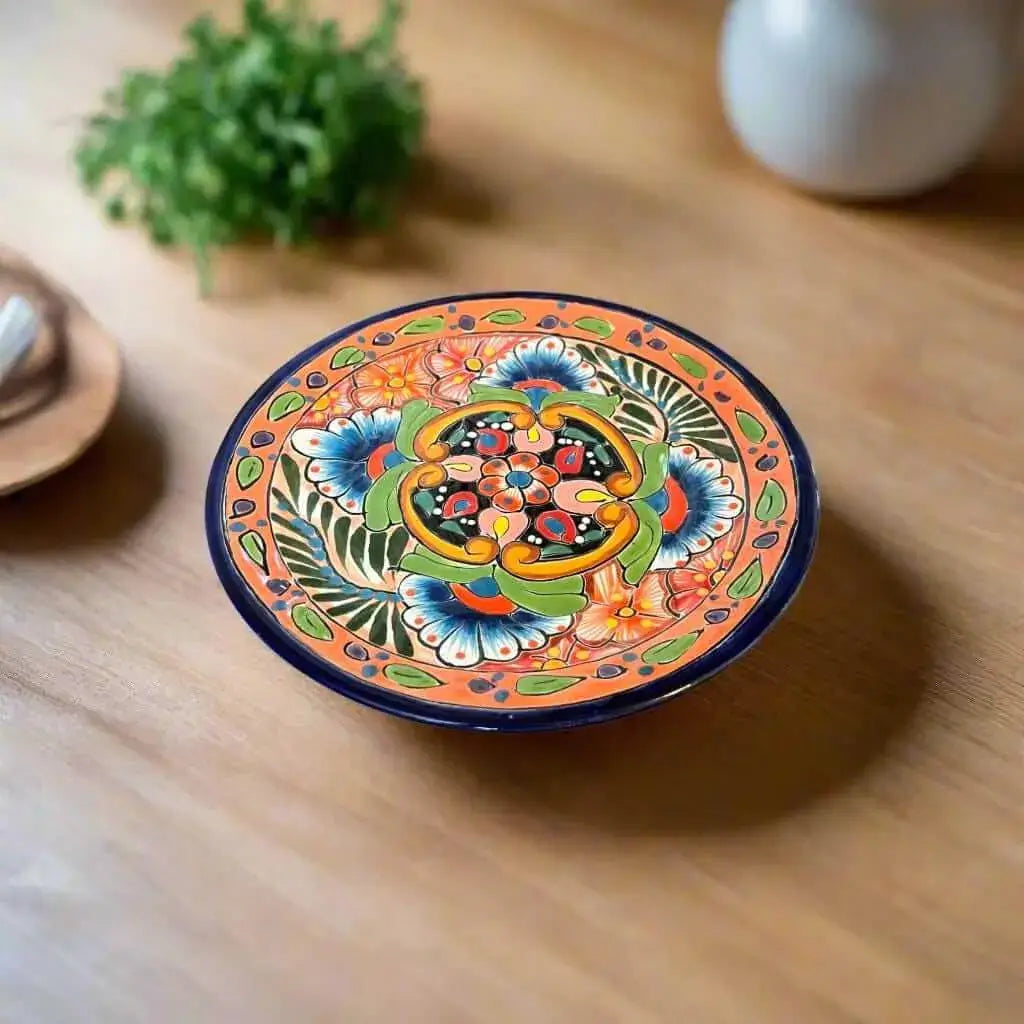 Handmade Talavera 12-Piece Dinnerware Set | Mexican Pottery for 4