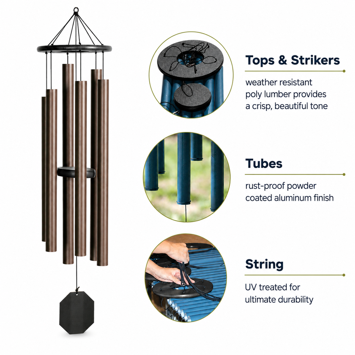 Pacific Winds Series Wind Chimes