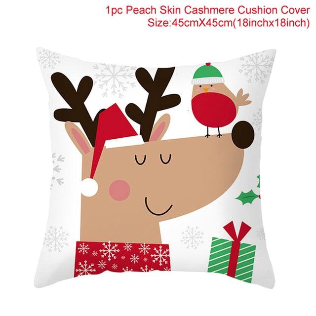 Merry Christmas Decorative Pillow Covers