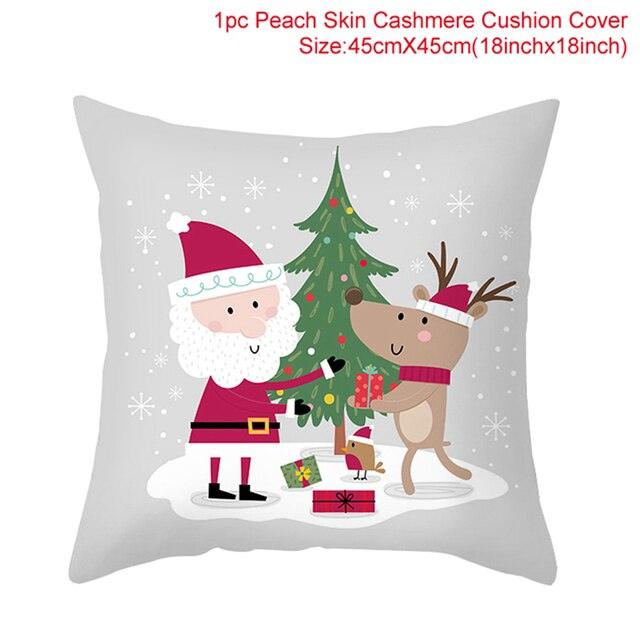 Merry Christmas Decorative Pillow Covers
