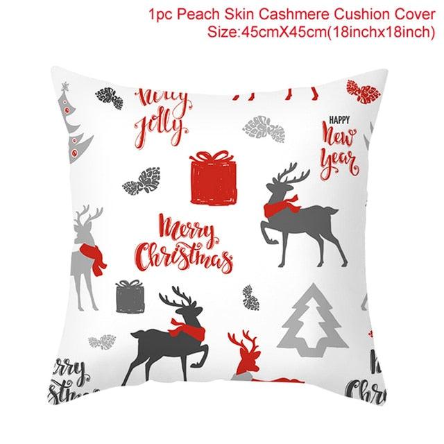 Merry Christmas Decorative Pillow Covers