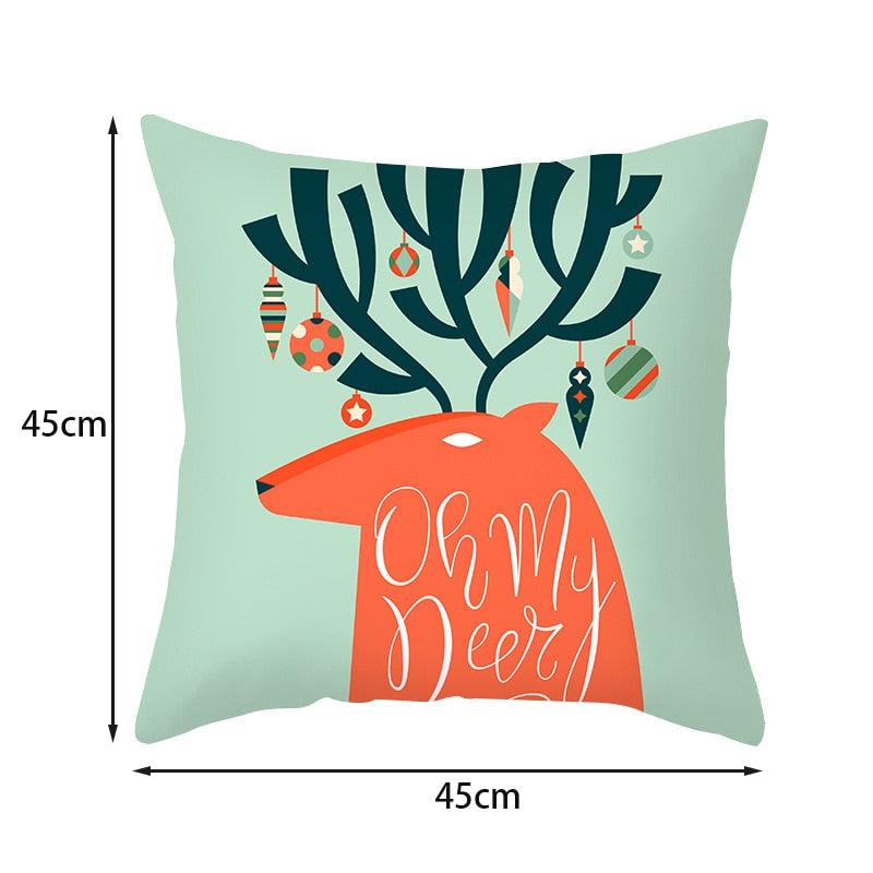 Merry Christmas Decorative Pillow Covers