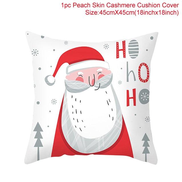 Merry Christmas Decorative Pillow Covers