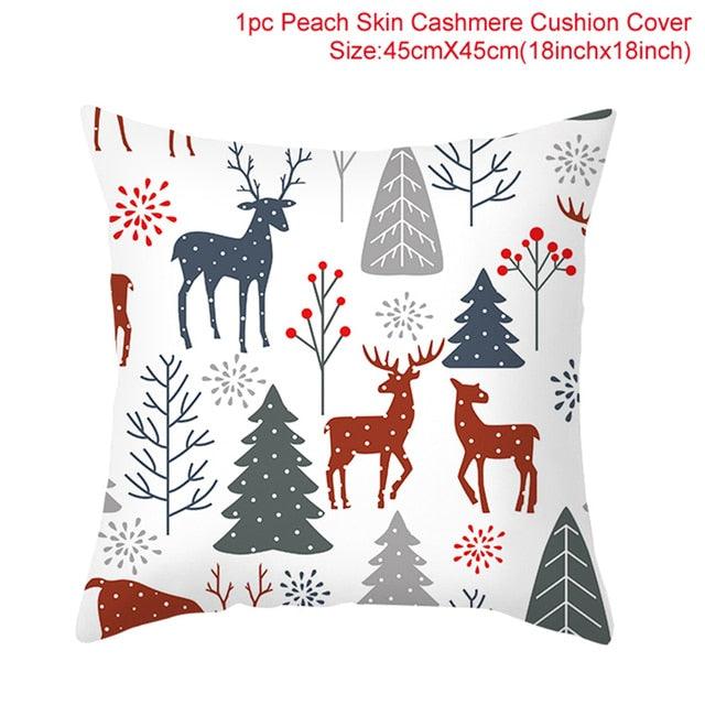 Merry Christmas Decorative Pillow Covers