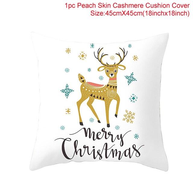 Merry Christmas Decorative Pillow Covers